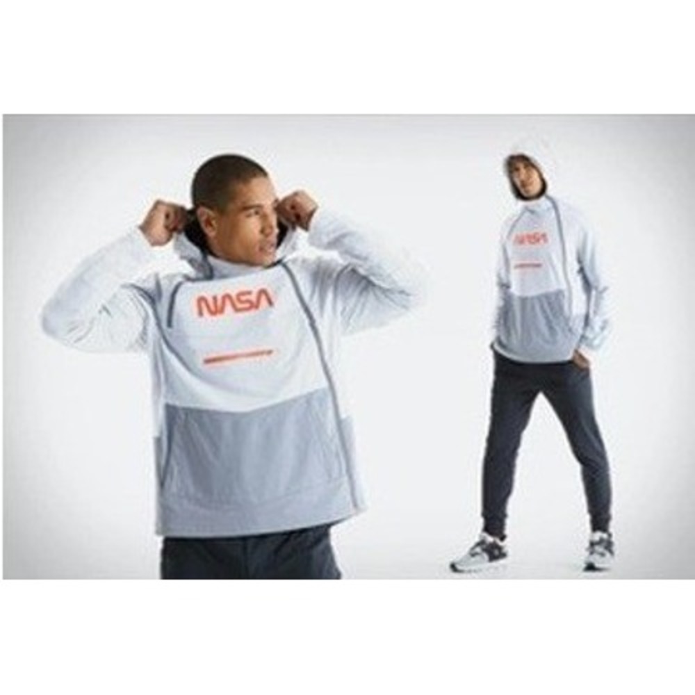 Oros 39A NASA Limited Edition Jacket Large Unisex White Space Tech Pullover